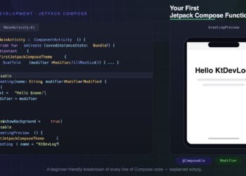 Your First Jetpack Compose Function Explained