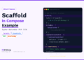 Jetpack Compose Scaffold Example: TopBar, BottomBar & FAB