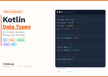 Kotlin Data Types: 5 Essential Types Every Beginner Know