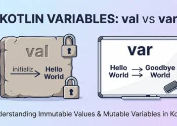 Kotlin Variables val vs var