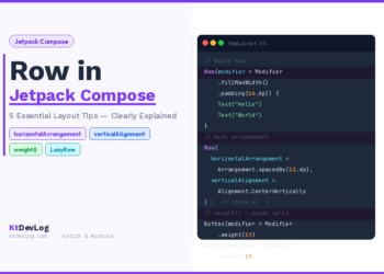 Row in Jetpack Compose: 5 Essential Layout Tips