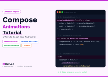 Jetpack Compose animations tutorial