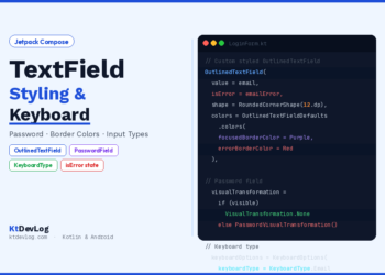 Jetpack Compose TextField: Styling, Password & Keyboard