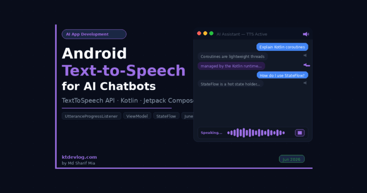 Android Text to Speech AI Chatbot Applications