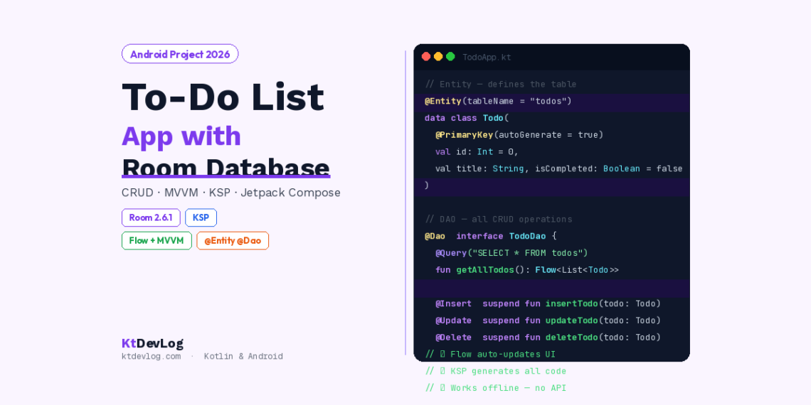 Build a To-Do List App in Android Studio