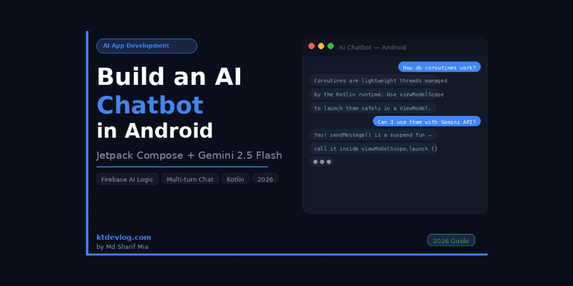 How to Build an AI Chatbot in Android Using Jetpack Compose