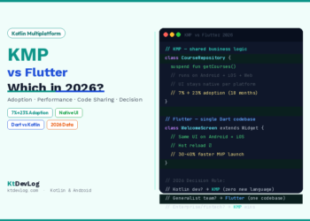 Kotlin Multiplatform vs Flutter 2026