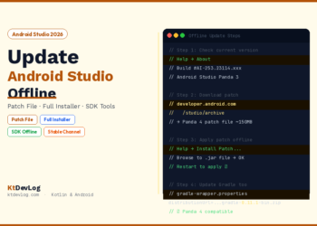 update android studio offline