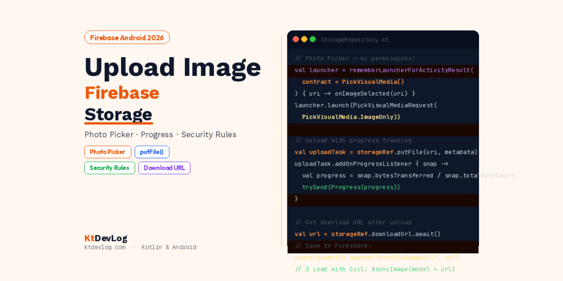 How to Upload an Image to Firebase Storage in Android upload image to firebase storage android